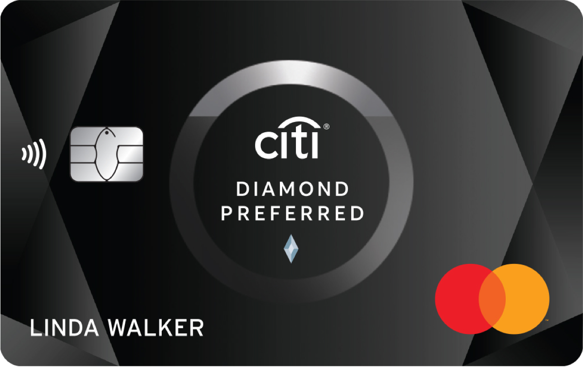 Sample screenshot of Citi® Diamond Preferred® Card